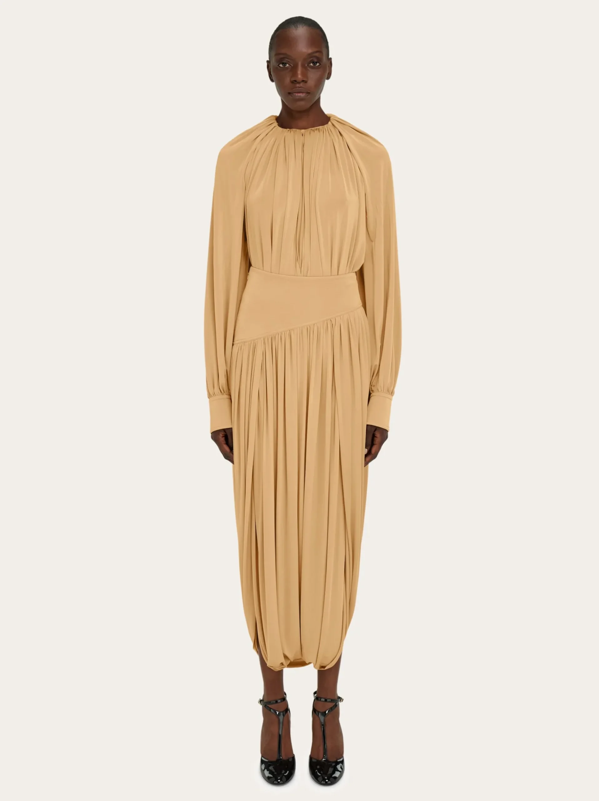 Skirt with Basque detail - Women