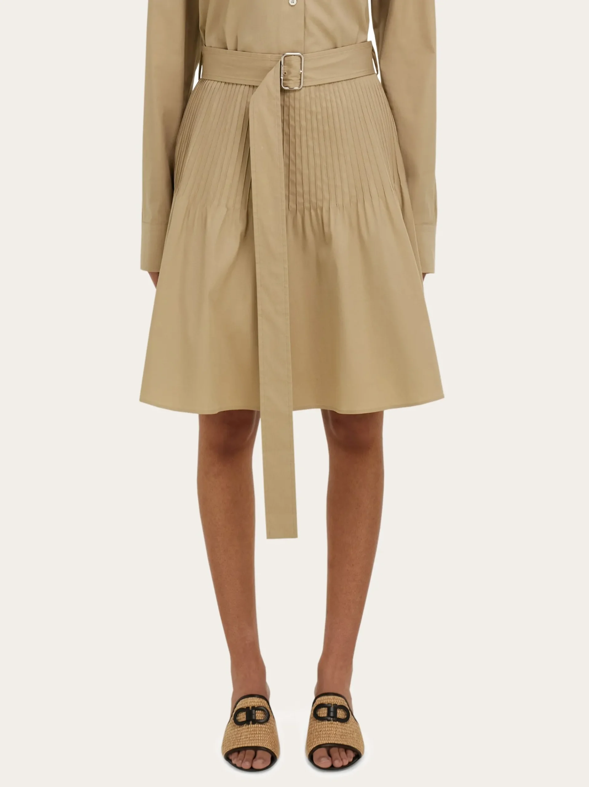 Skirt with micro detail - Women