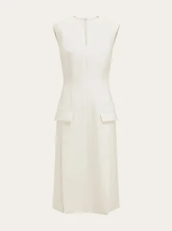 Sleeveless tailored dress - Women
