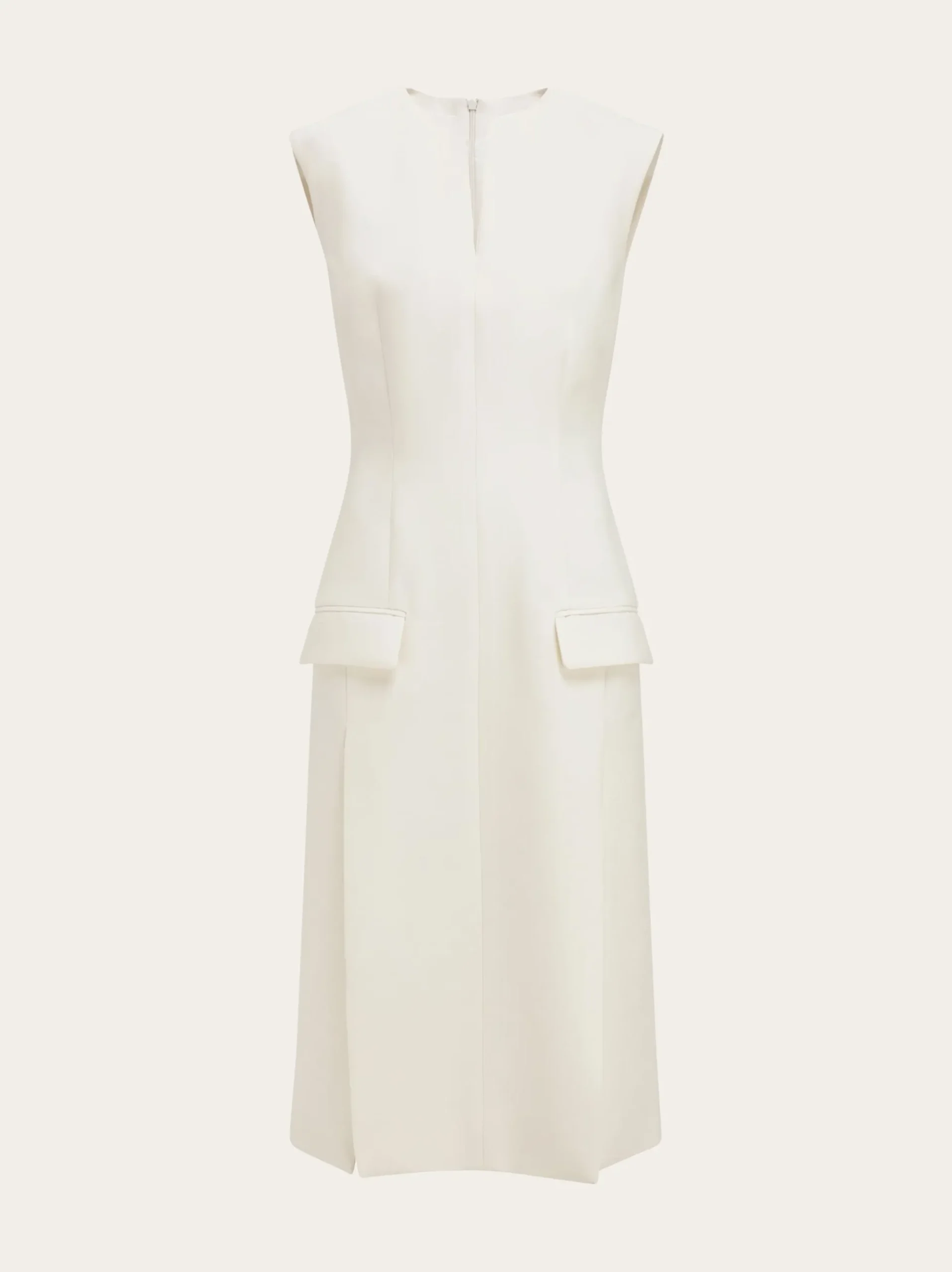 Sleeveless tailored dress - Women