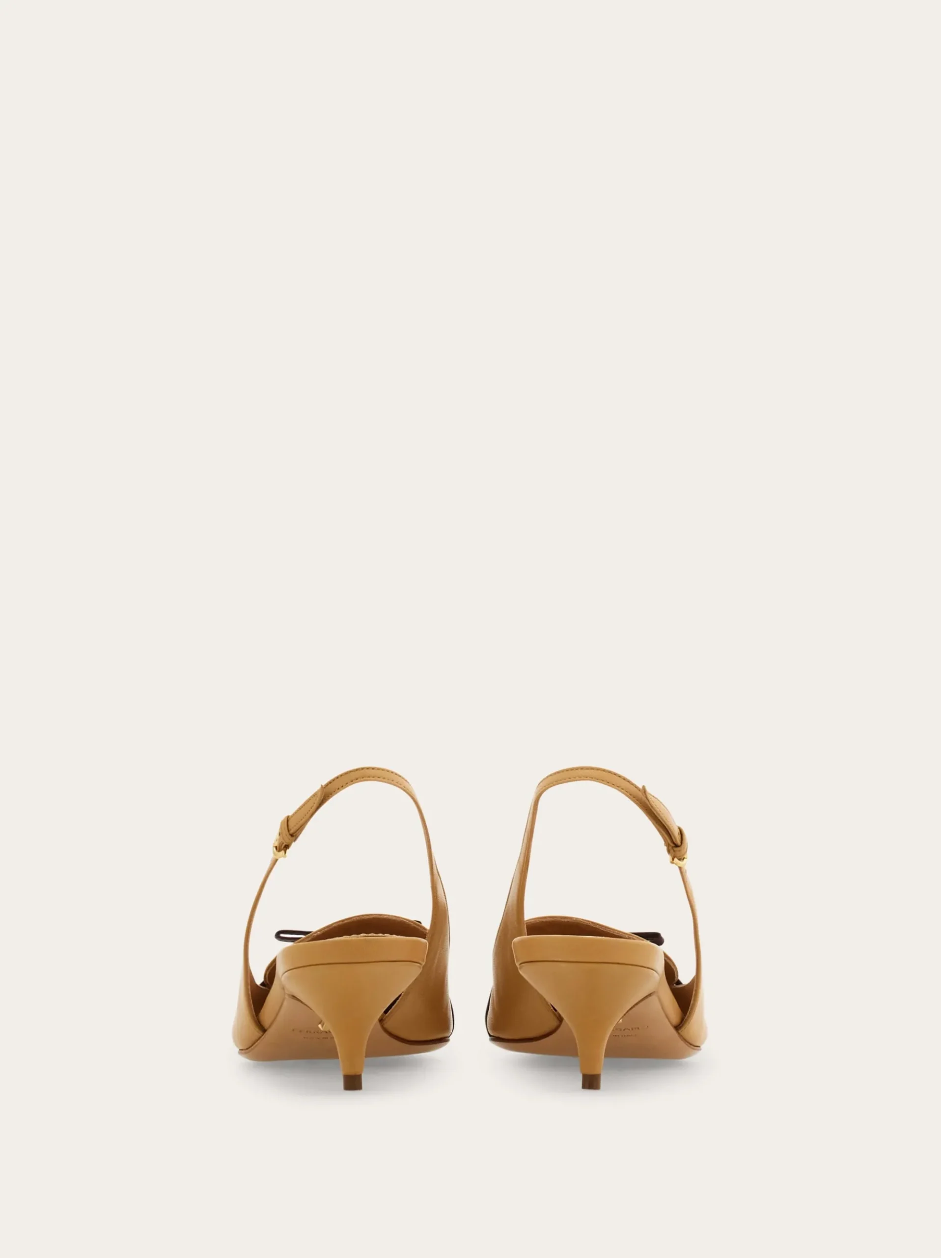 Slingback with bow mini bow detail - Women