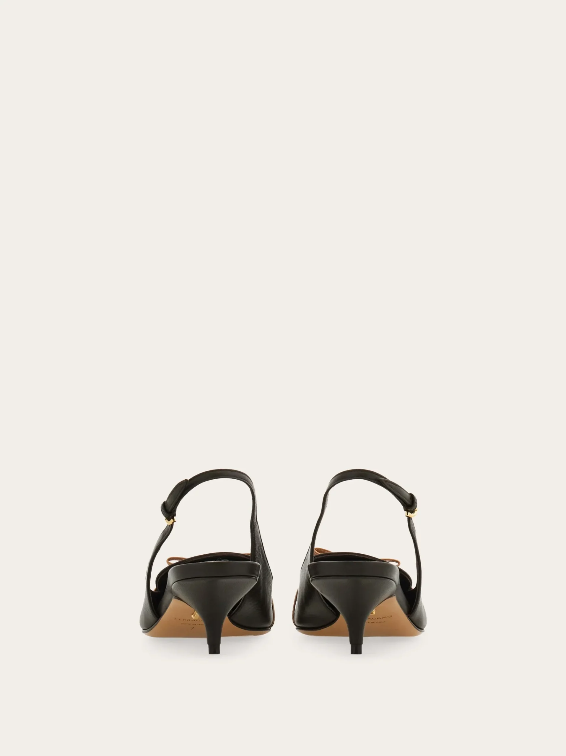 Slingback with bow mini bow detail - Women