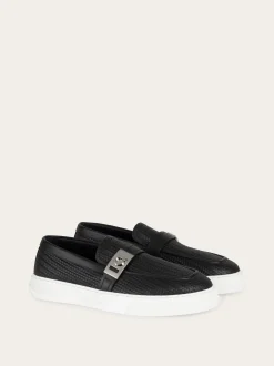 Sneaker loafer with hug buckle - Men
