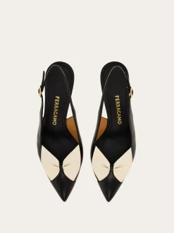 Soft bow slingback - Women