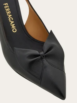 Soft bow slingback - Women