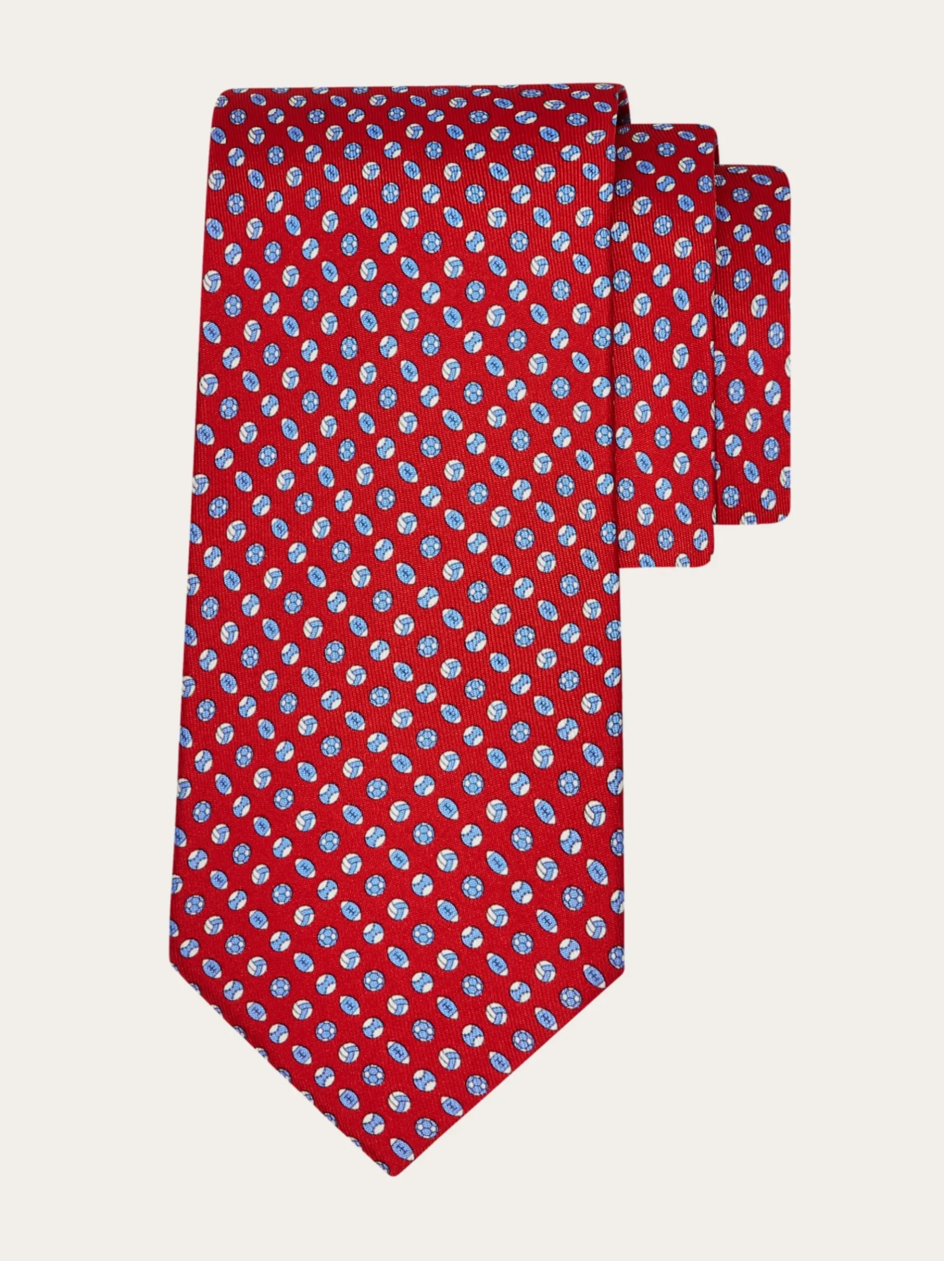 Sport print silk tie - Men