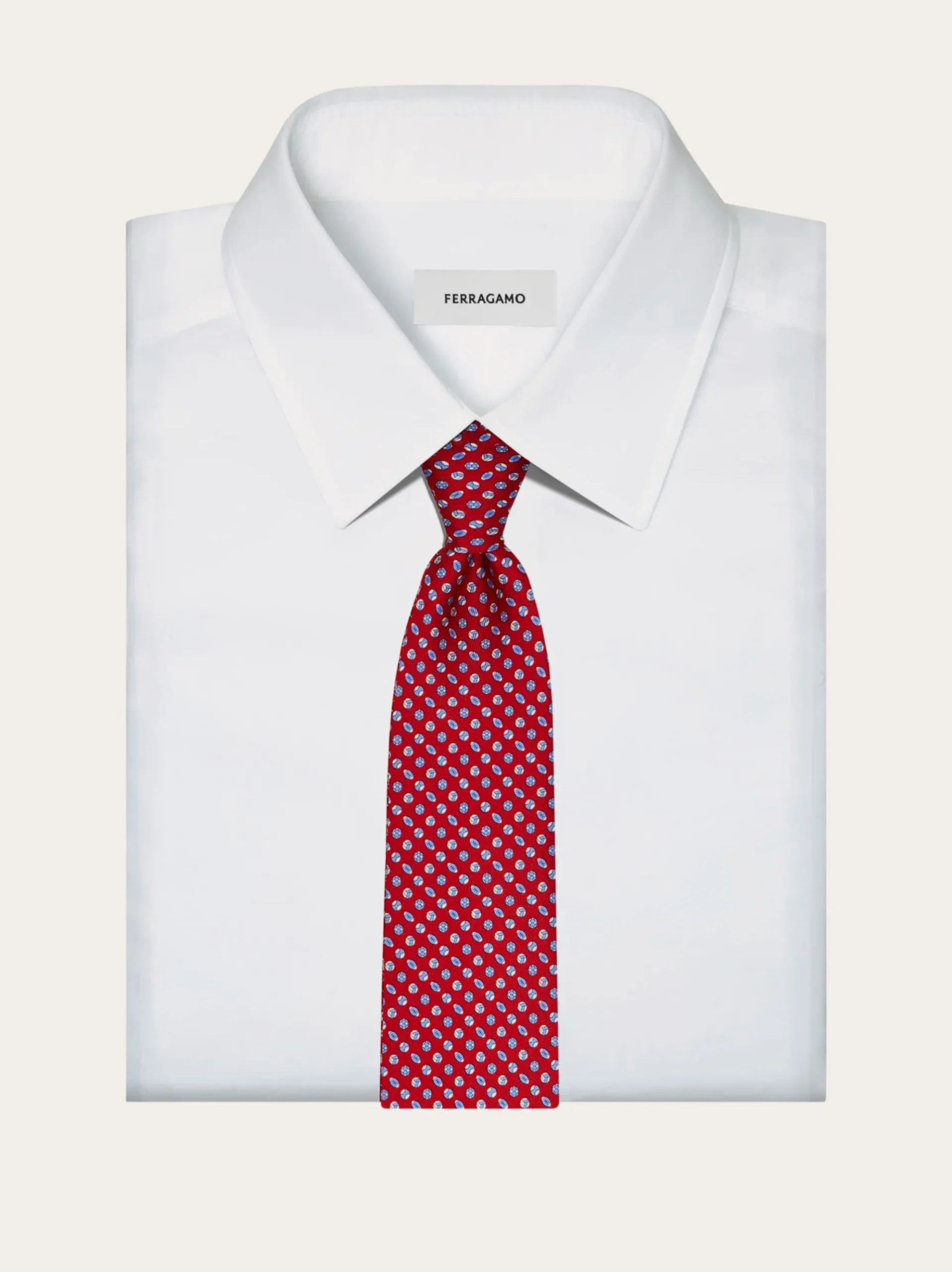 Sport print silk tie - Men