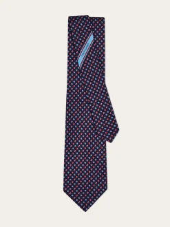 Sport print silk tie - Men