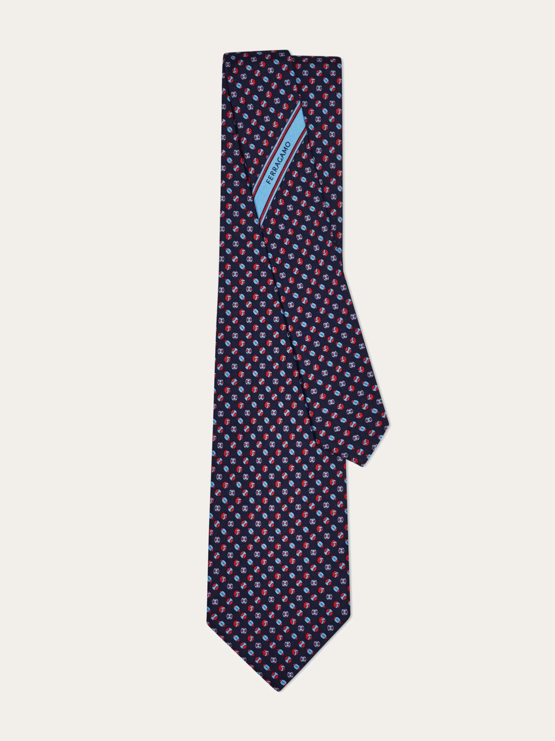 Sport print silk tie - Men
