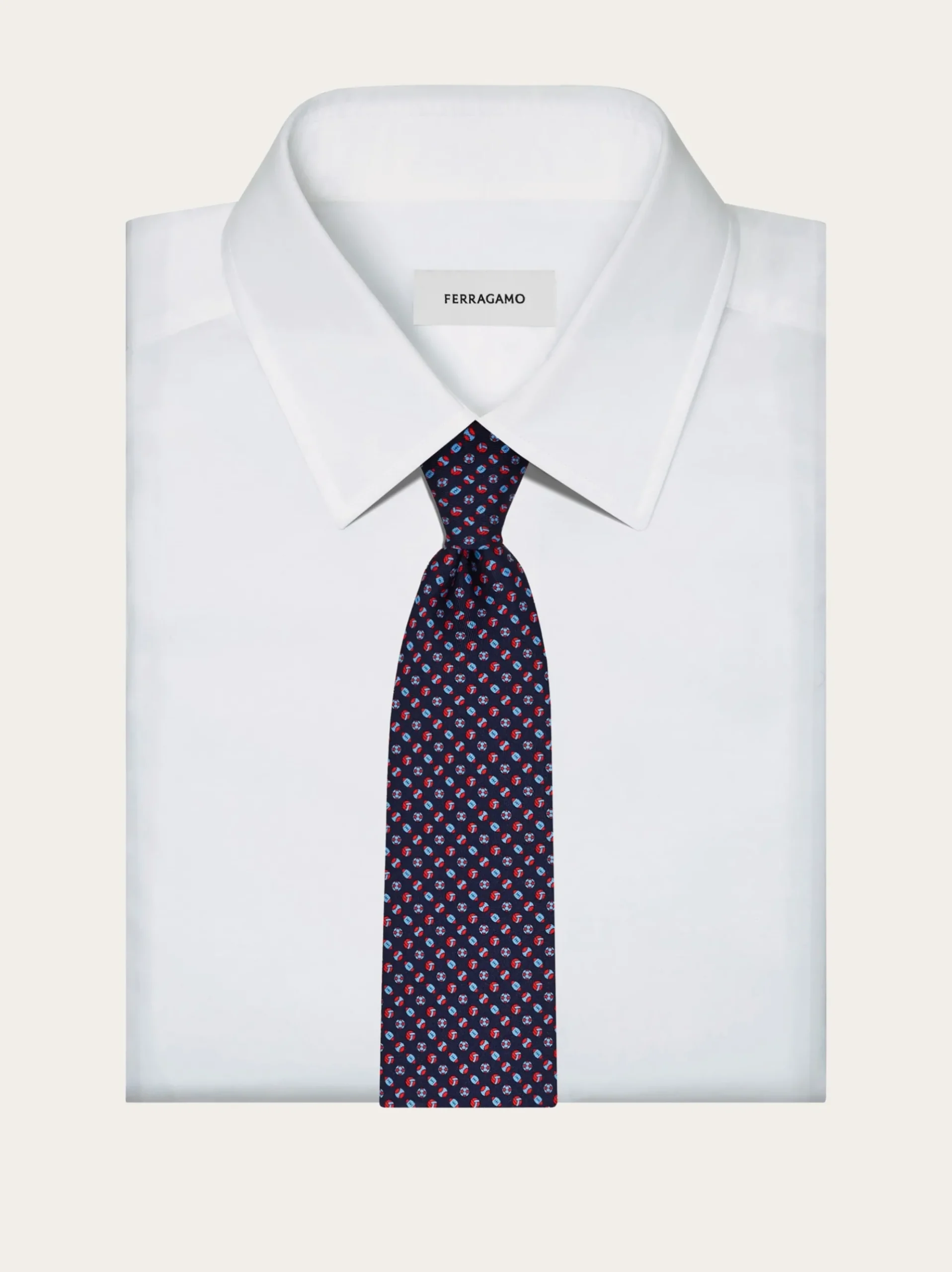 Sport print silk tie - Men
