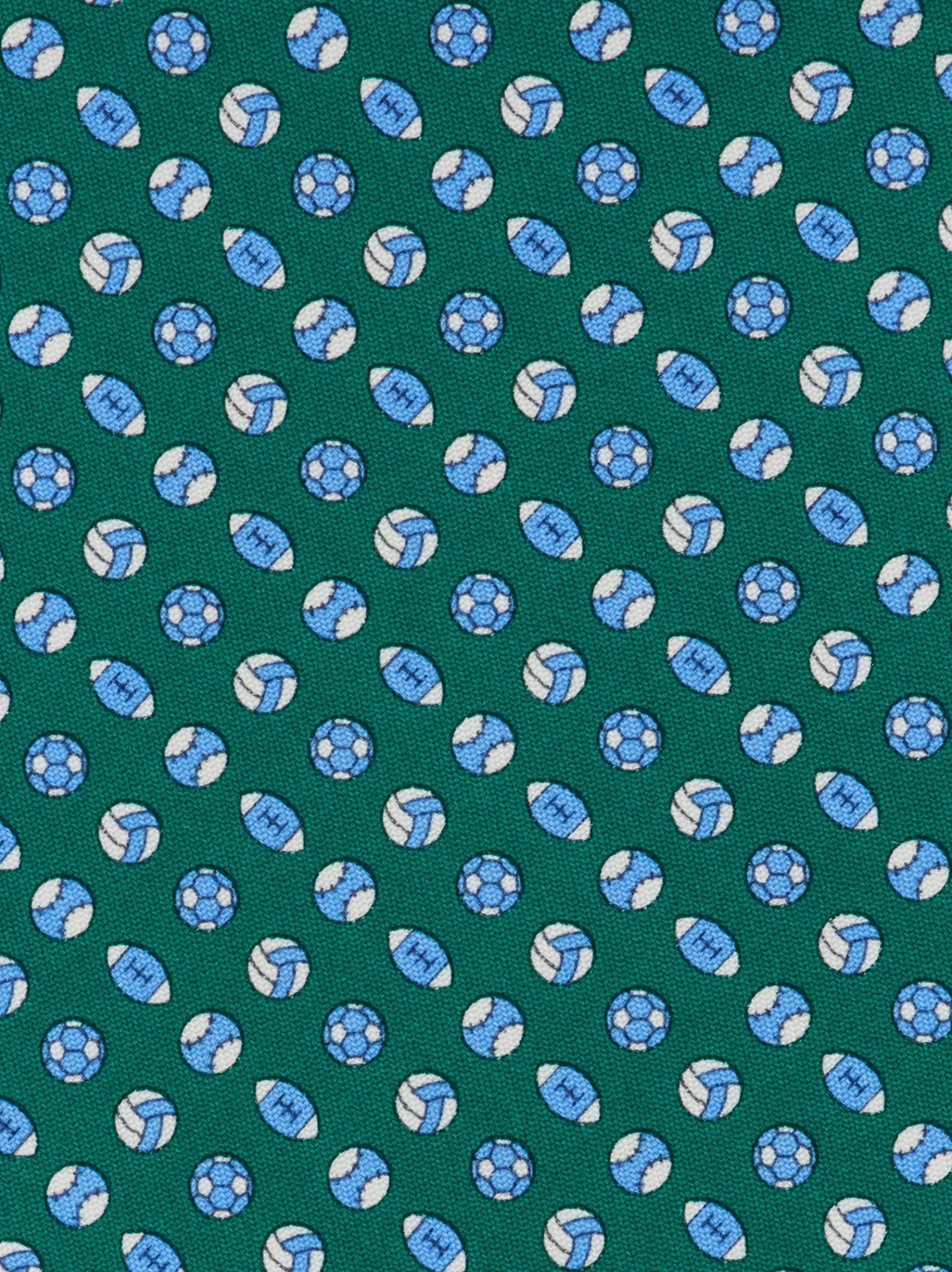 Sport print silk tie - Men