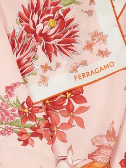 Spring print silk scarf - Women