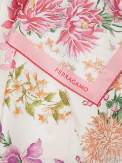 Spring print silk scarf - Women
