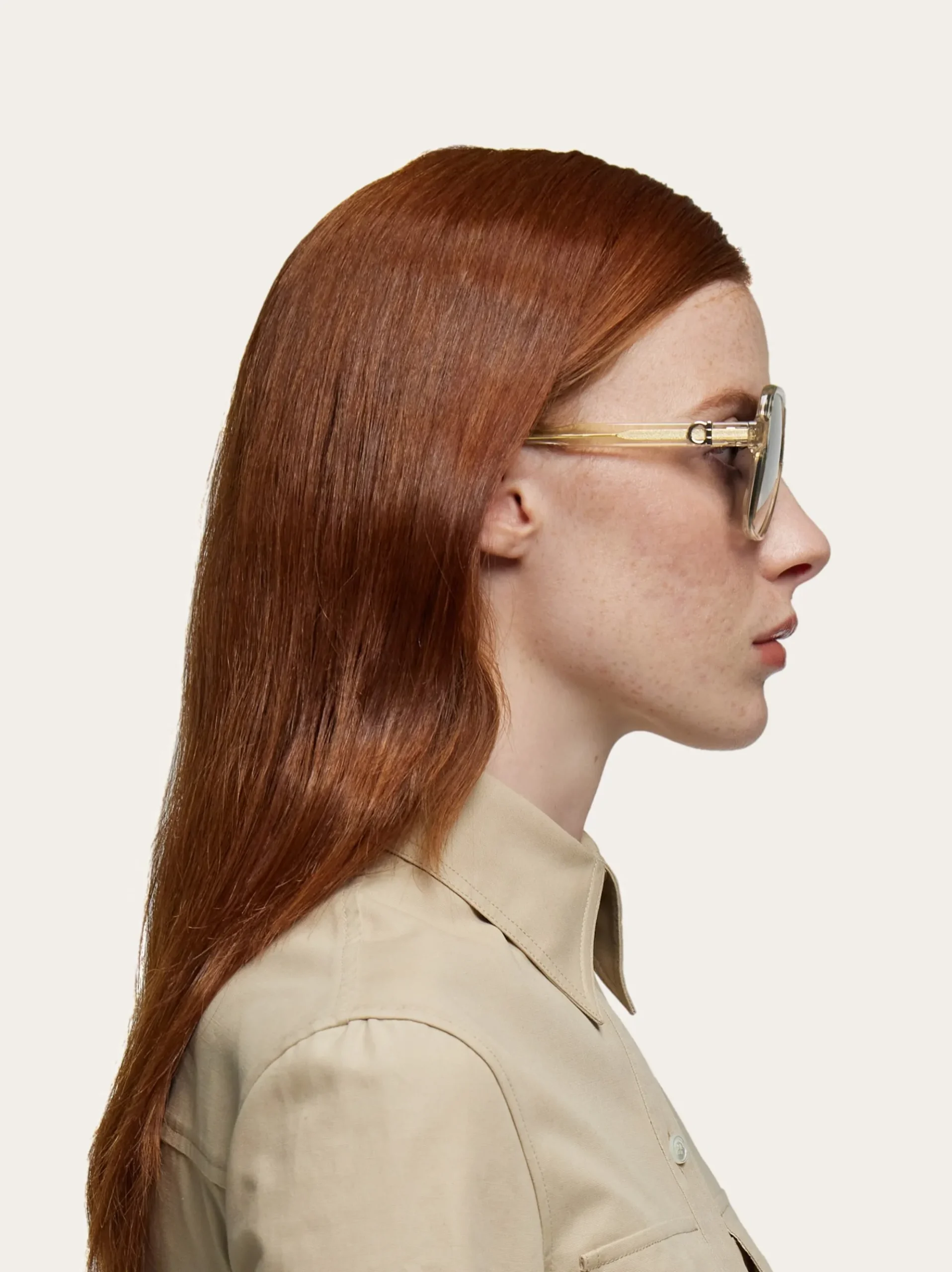 Square frame sunglasses - Women