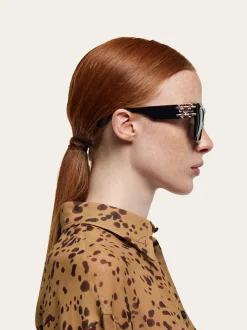 Square frame sunglasses - Women