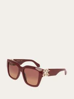Square frame sunglasses - Women