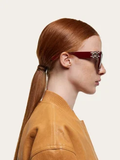 Square frame sunglasses - Women