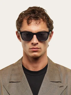 Square frame sunglasses - Men