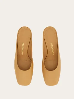 S-shaped heel mule - Women