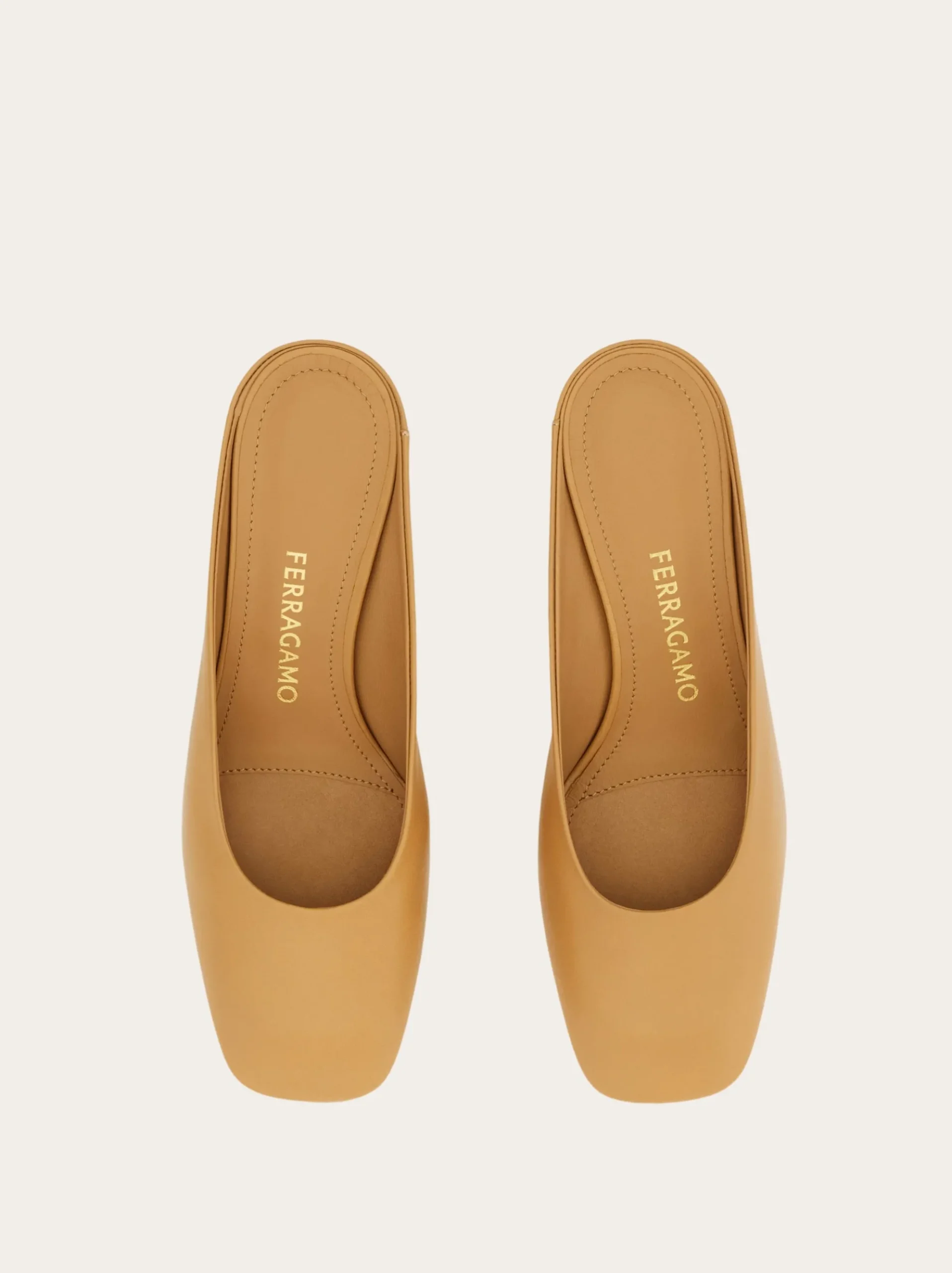 S-shaped heel mule - Women