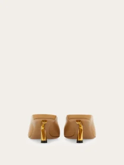 S-shaped heel mule - Women
