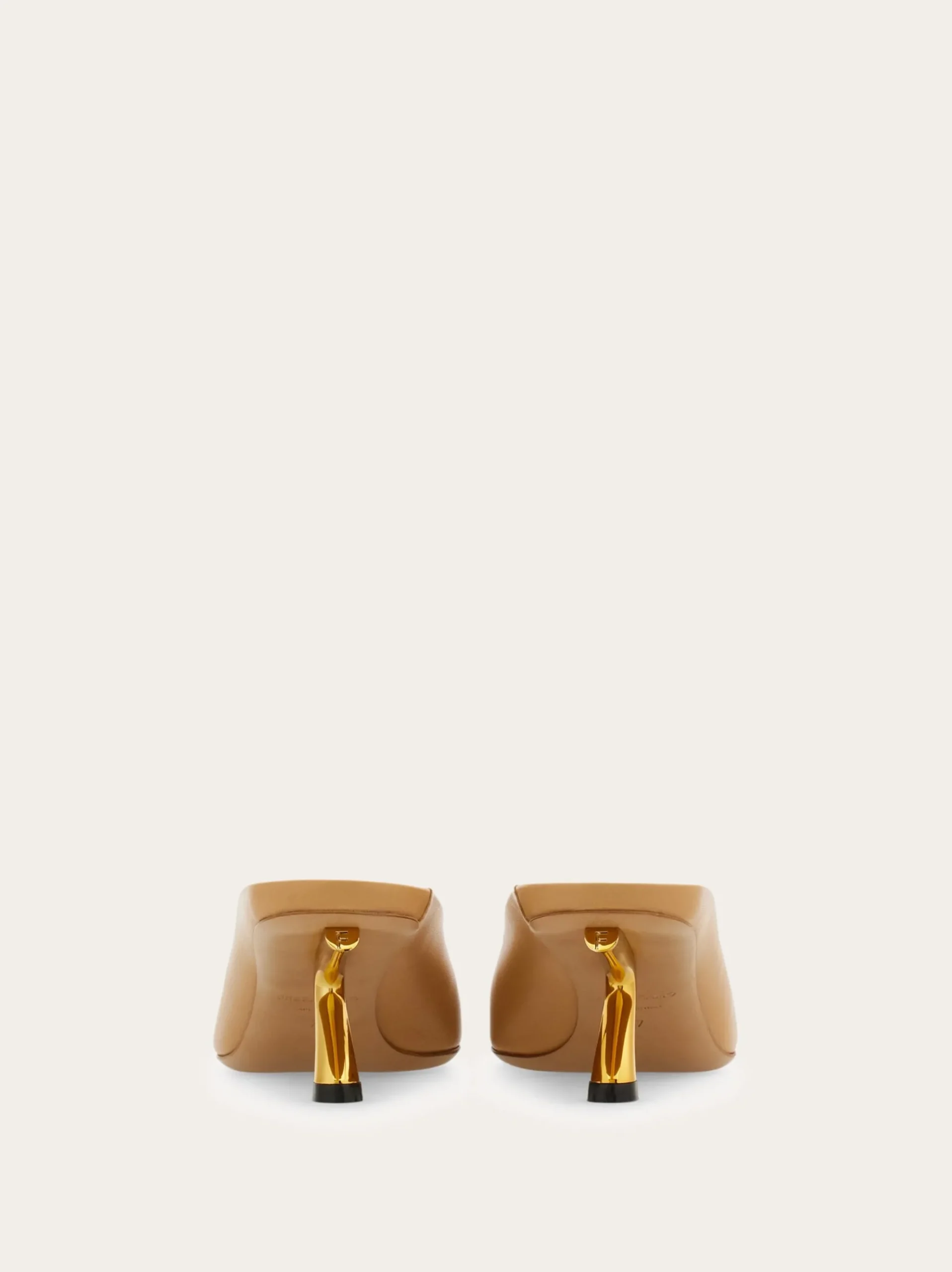 S-shaped heel mule - Women