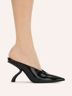 S-shaped heel mule - Women