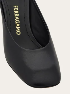 S-shaped heel mule - Women