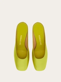 S-shaped heel mule - Women