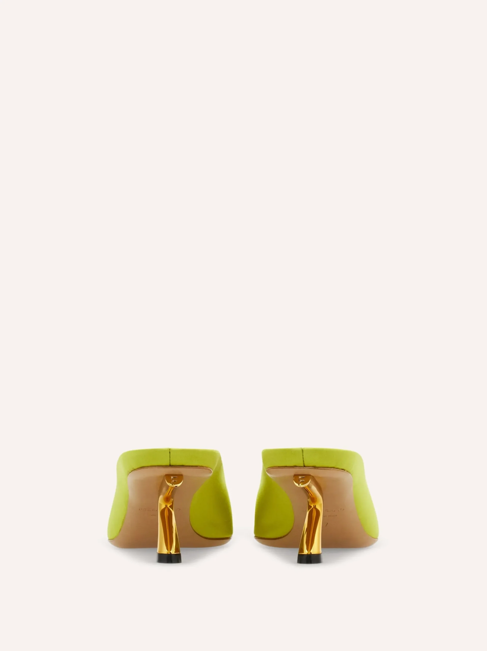 S-shaped heel mule - Women