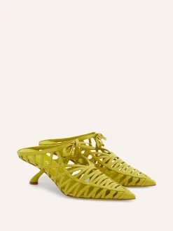 S-shaped heel mule - Women