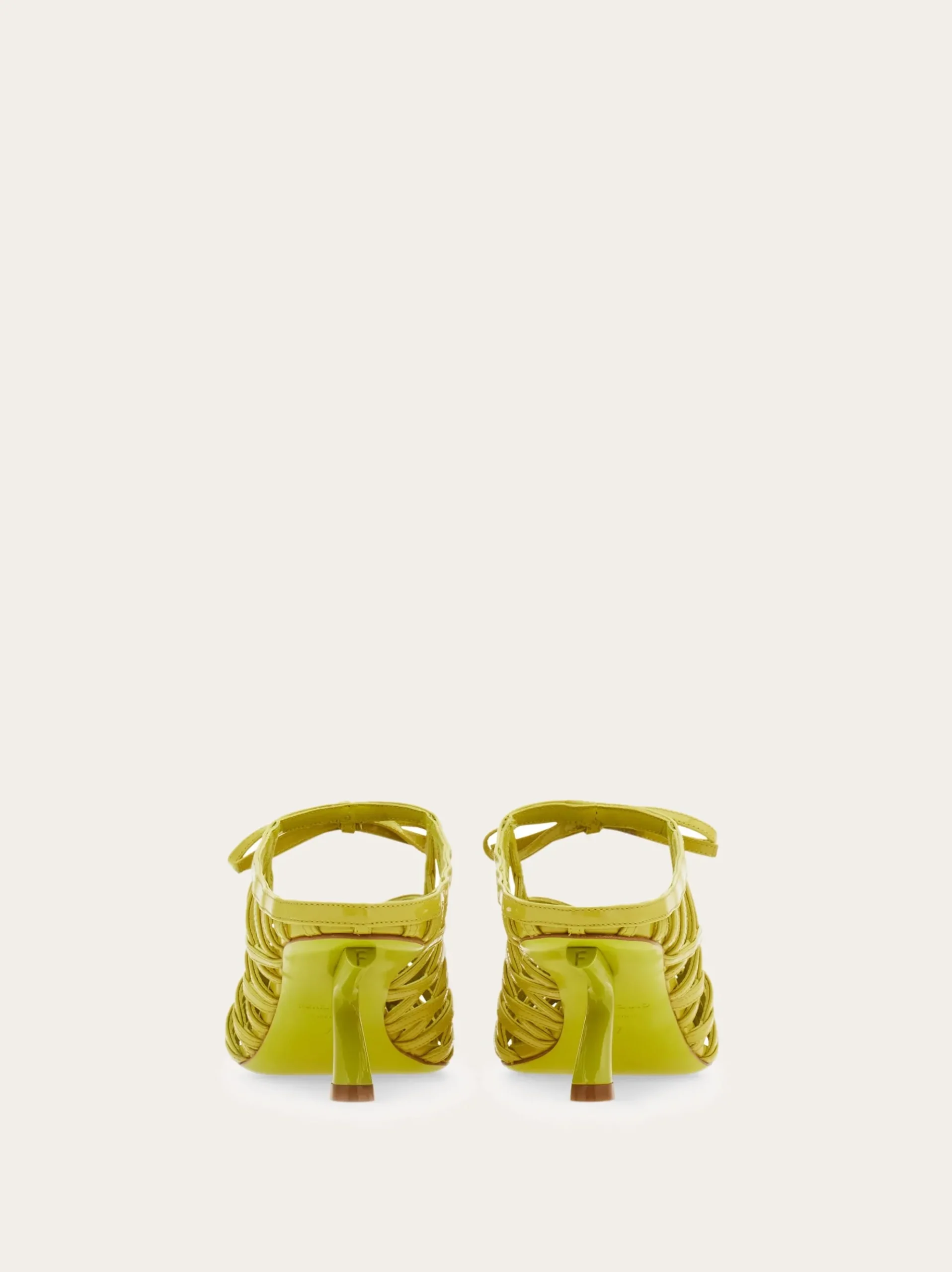 S-shaped heel mule - Women