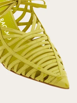 S-shaped heel mule - Women
