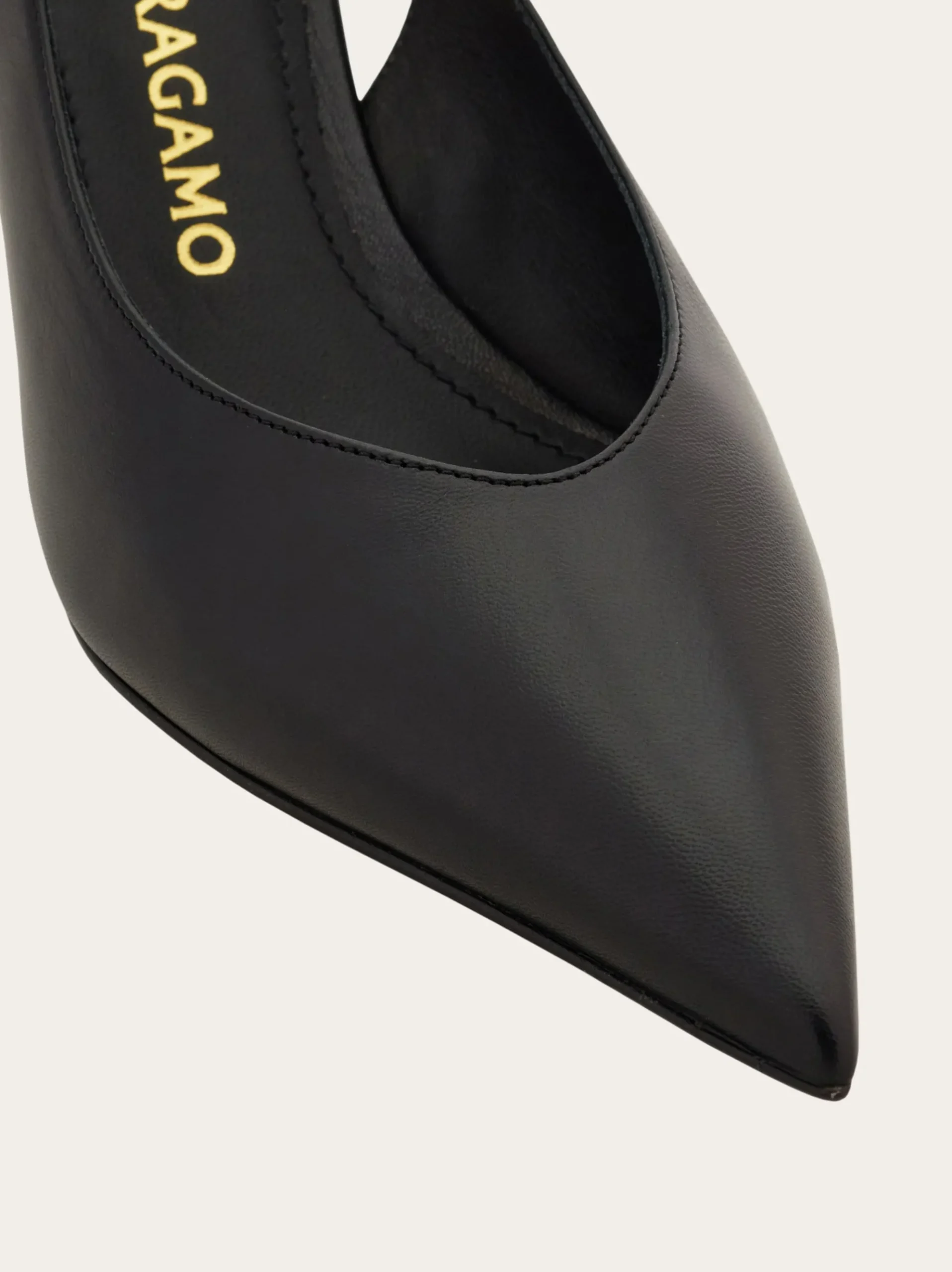 S-shaped heel slingback - Women
