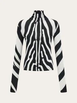 Stretch jersey turtleneck - Women