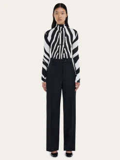 Stretch jersey turtleneck - Women