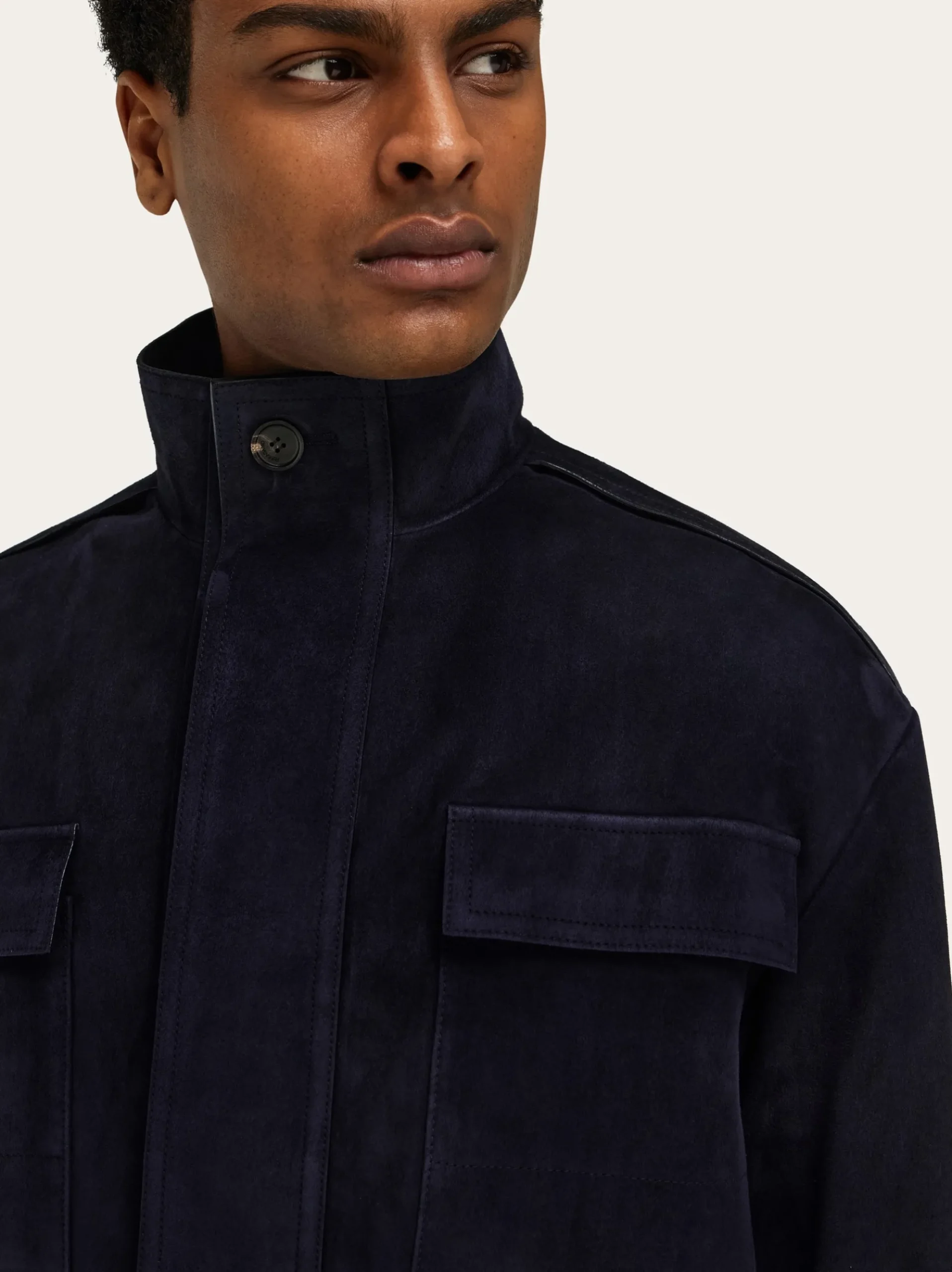 Suede blouson - Men