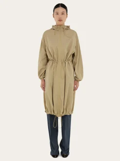 Technical hooded parka - Women