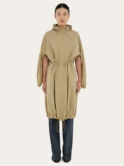 Technical hooded parka - Women