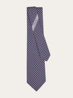 Tournament print silk tie - Men