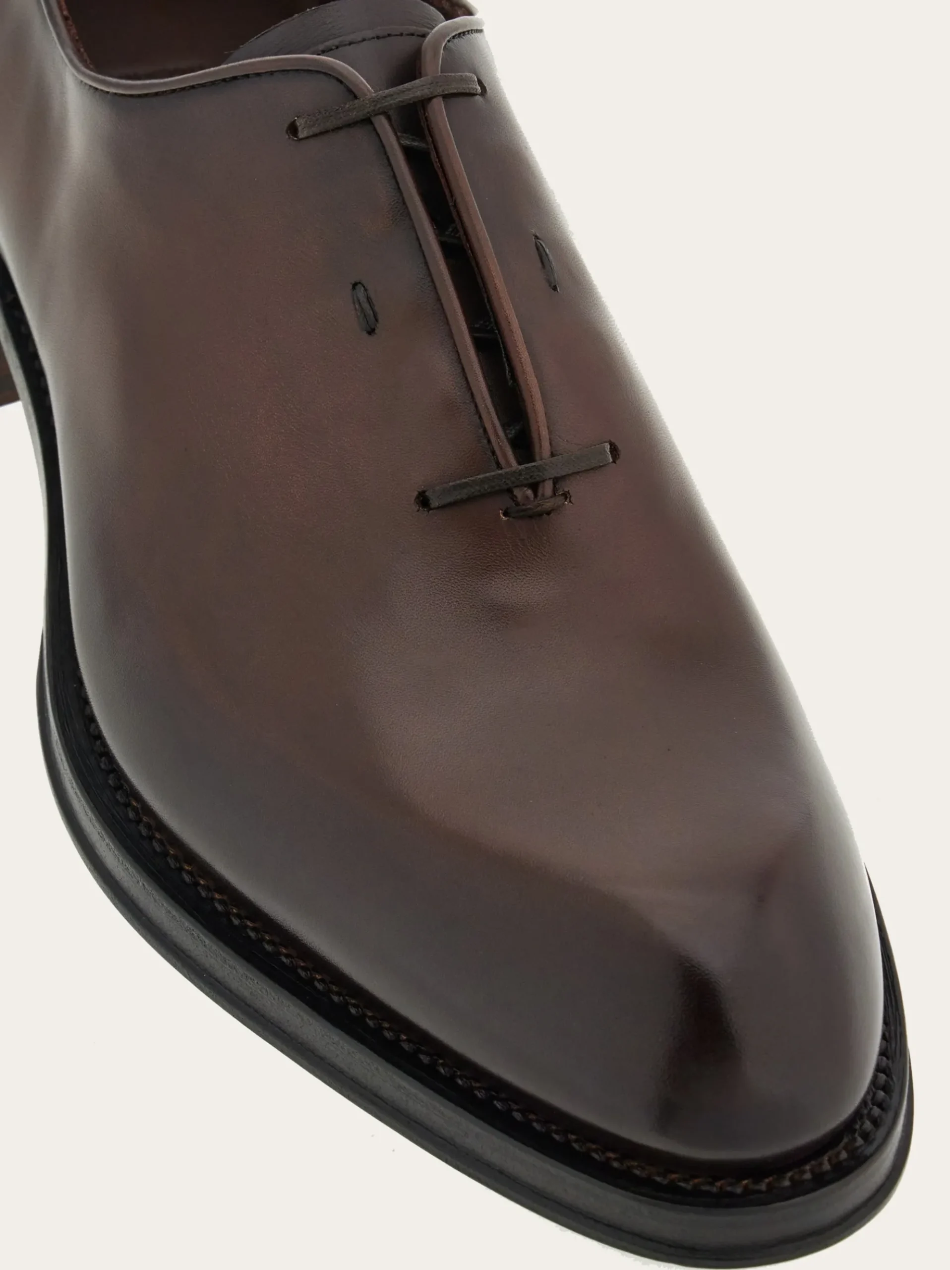 Tramezza Oxford with covered laces - Men