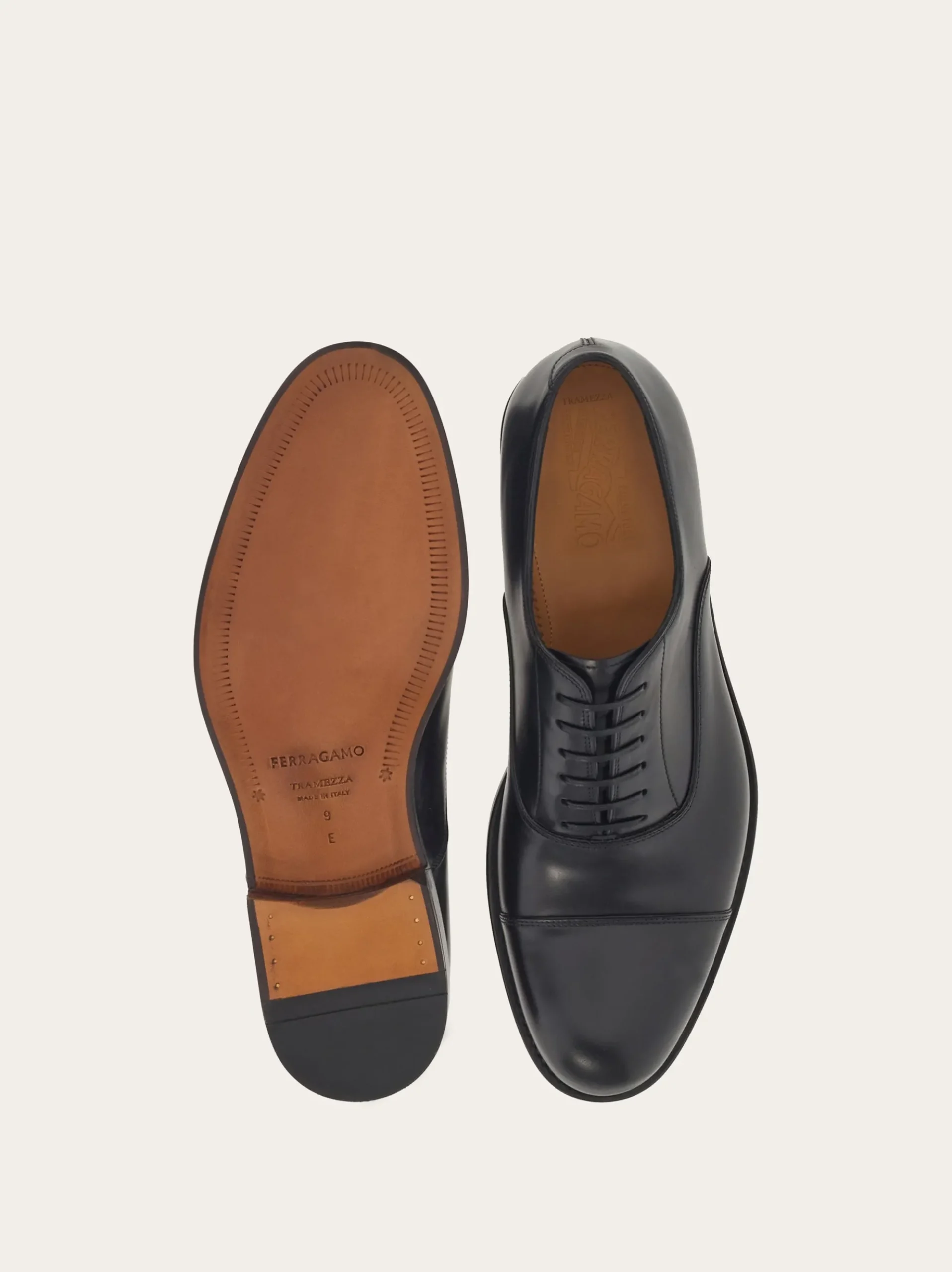 Tramezza Oxford with toe cap - Men