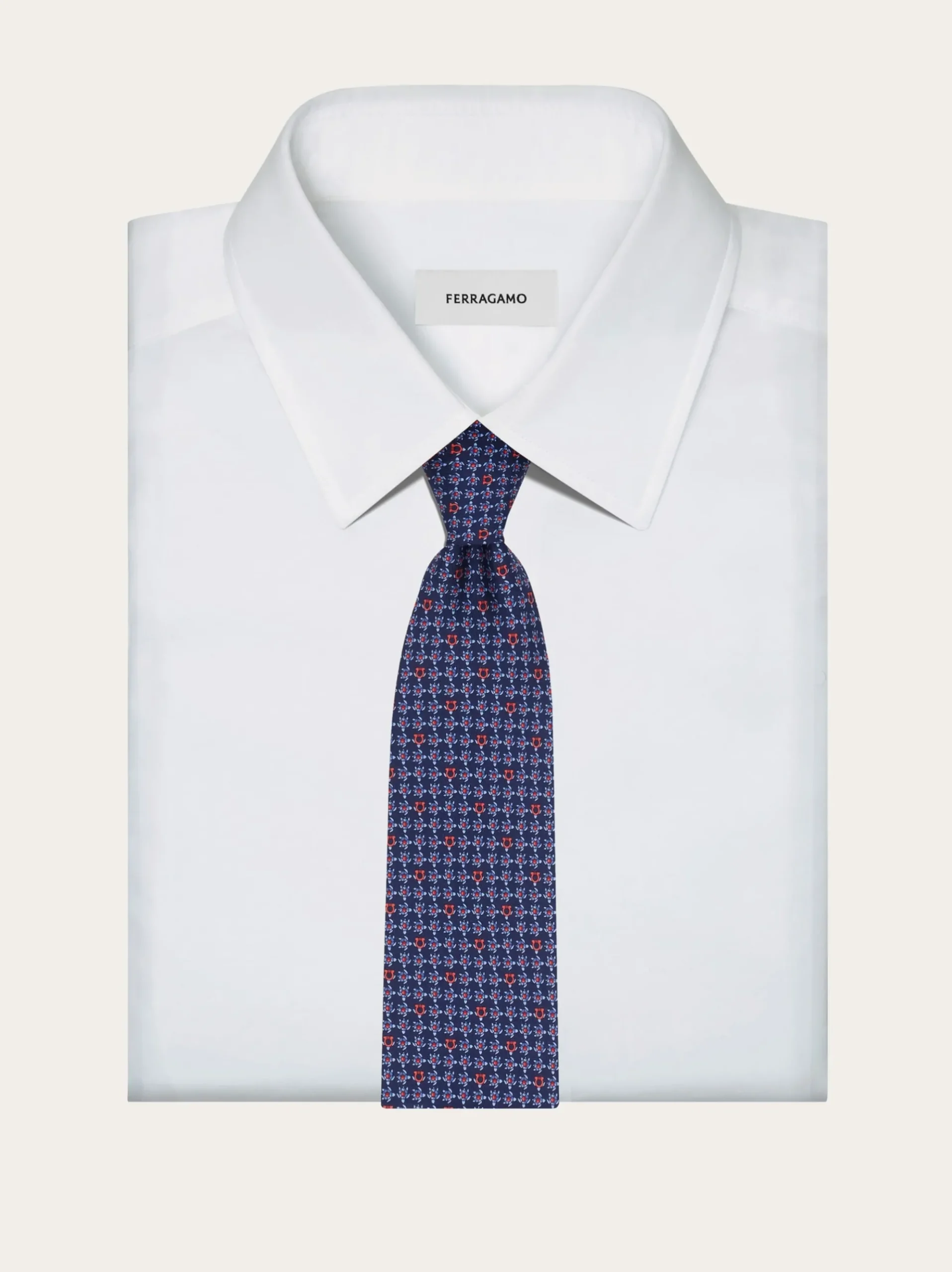 Turtles print silk tie - Men