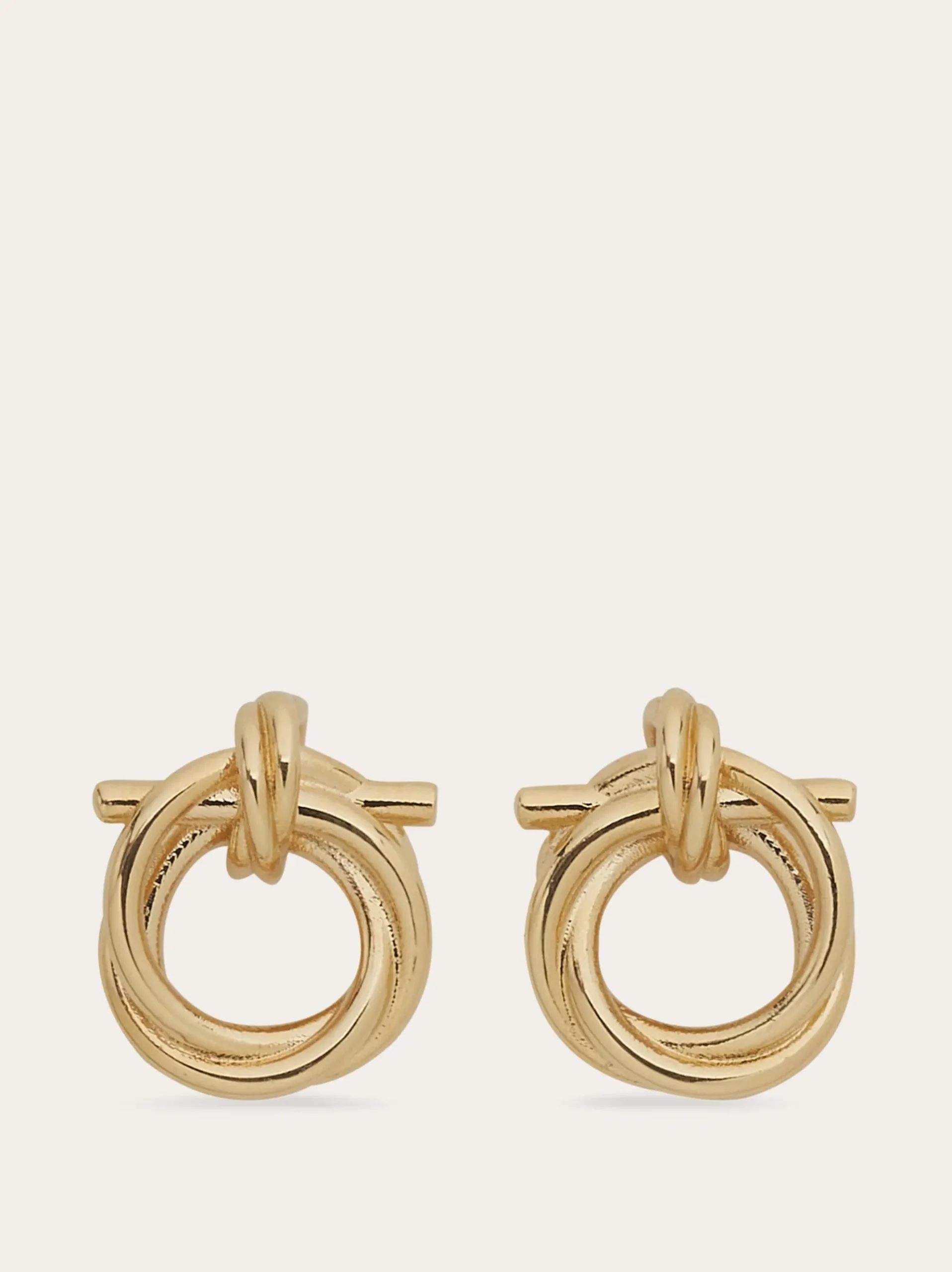 Twisted Gancini earrings (XS) - Women