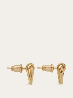 Twisted Gancini earrings (XS) - Women
