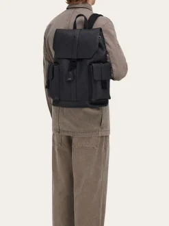 Utility backpack with Hug buckle - Men