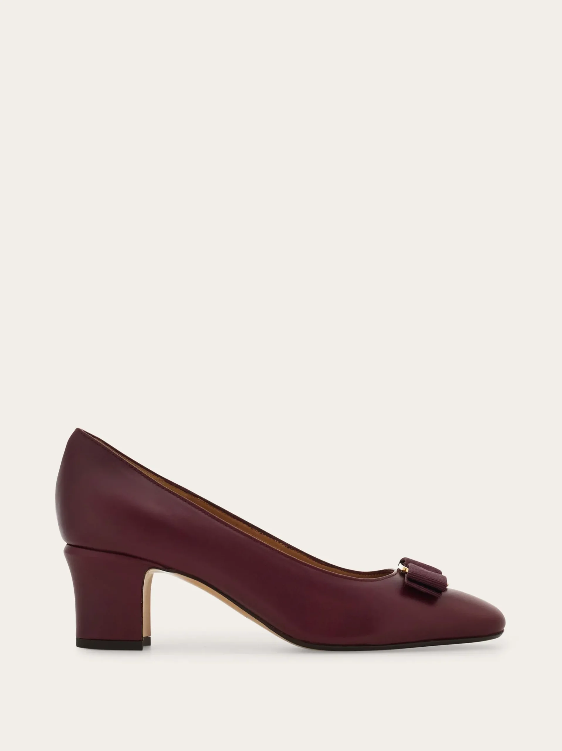 Vara bow block heel pump - Women