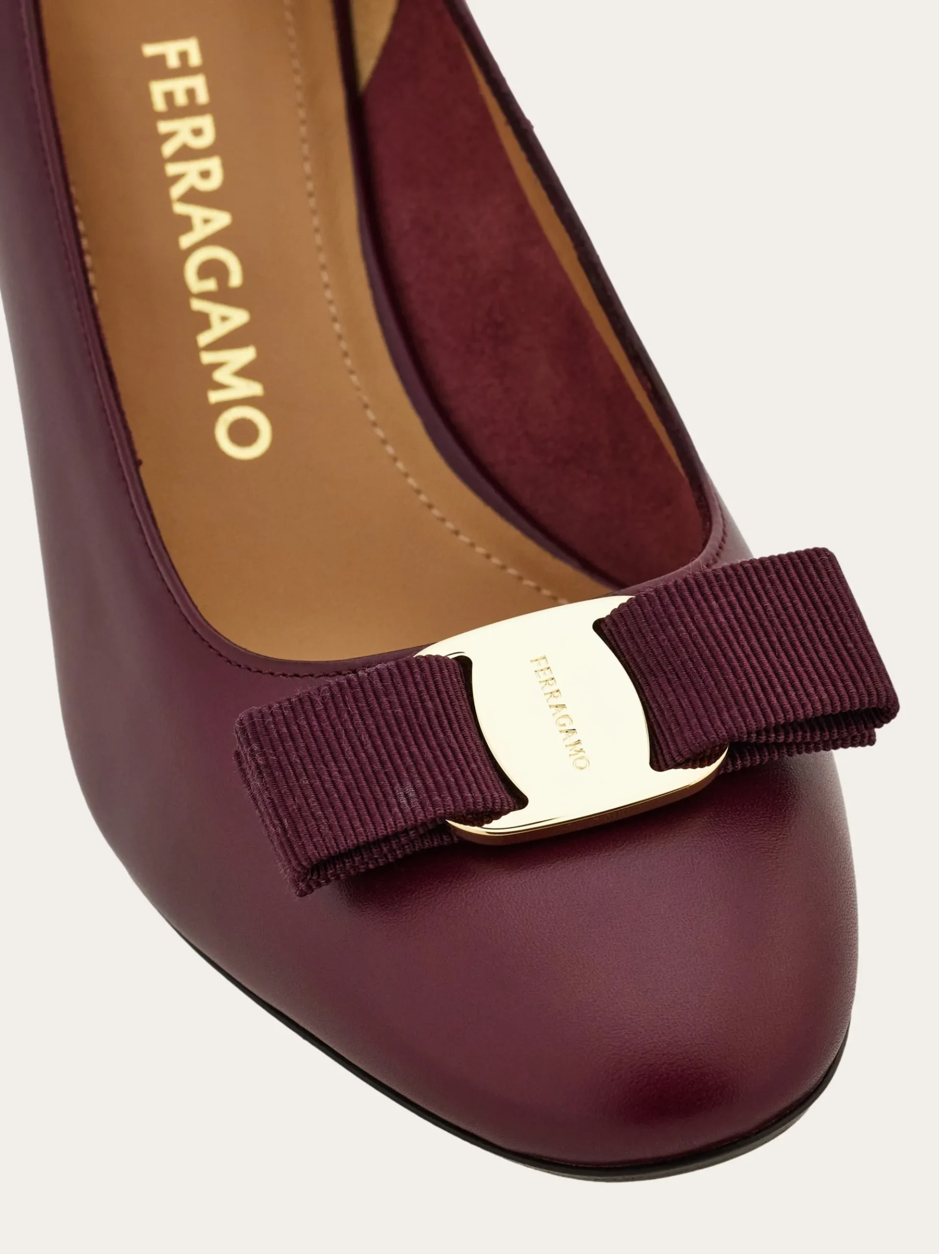 Vara bow block heel pump - Women
