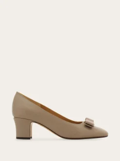 Vara bow block heel pump - Women