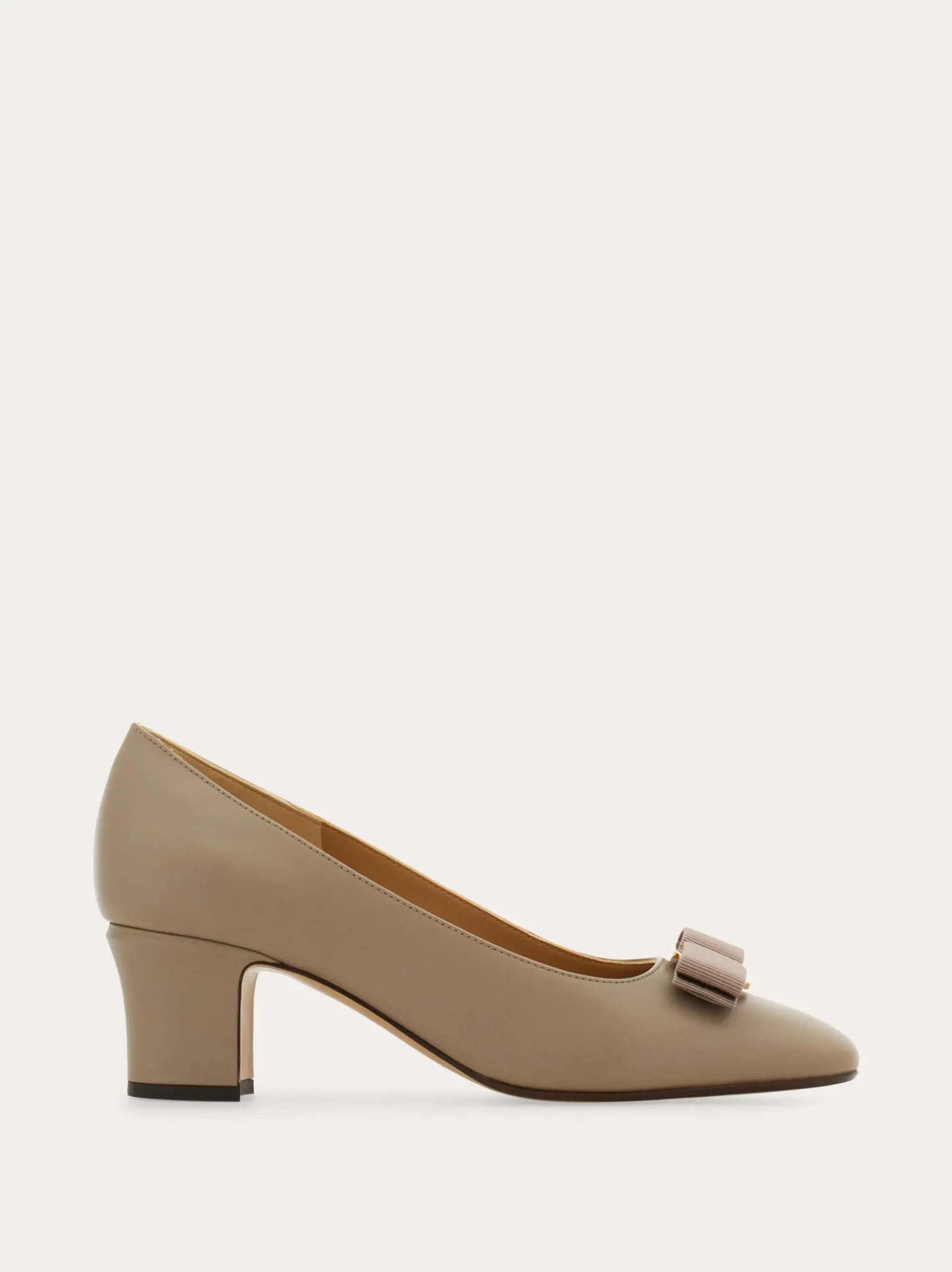 Vara bow block heel pump - Women